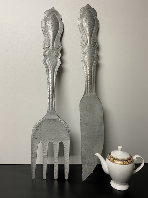 CUTLERY, Oversized (90cm High) Knife, Fork or Spoon